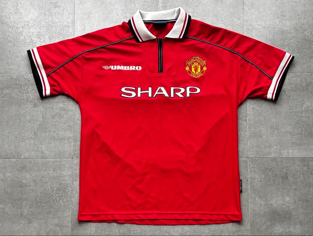 98-99 マンチェスターユナイテッド　アンブロ　ホームユニフォーム　正規品