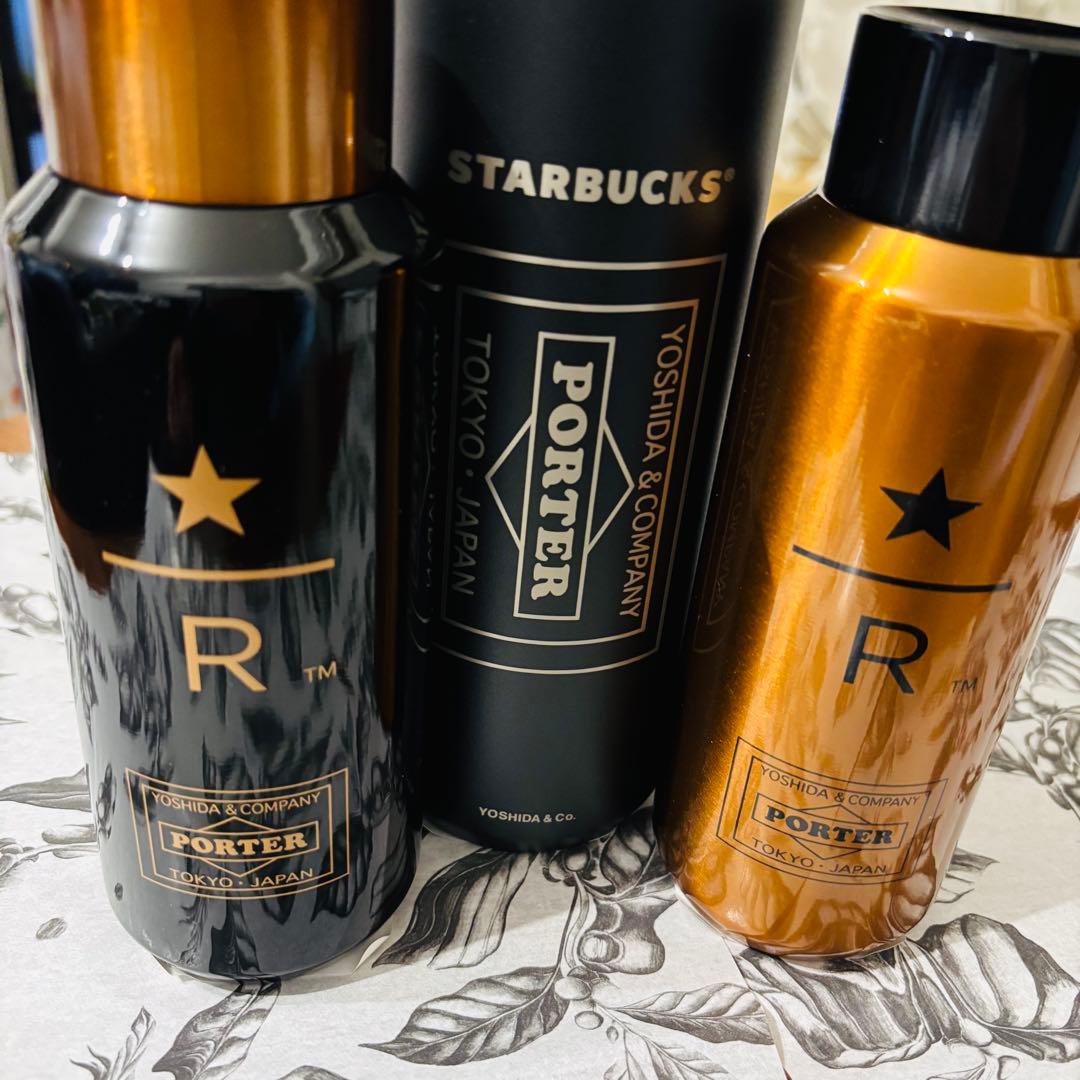 スタバポーターコラボタンブラー3本　新品
