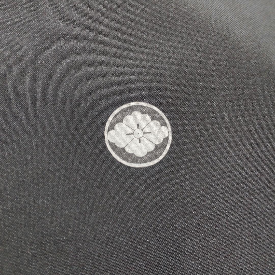 弓道　着物　化繊　【五つ紋】