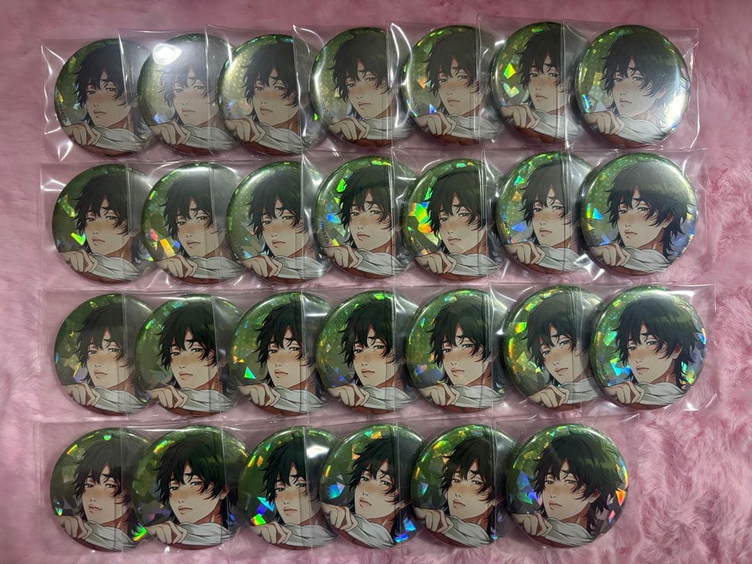 藤咲透 ジミー ホロ缶バッジ 裏垢男子＆隠し撮りver. 27点セット