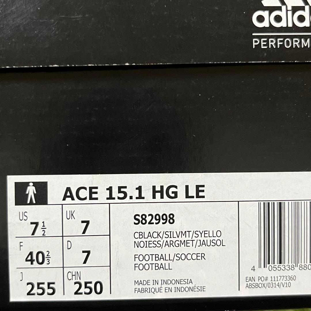 サッカースパイク アディダス ACE 15.1 HG LE