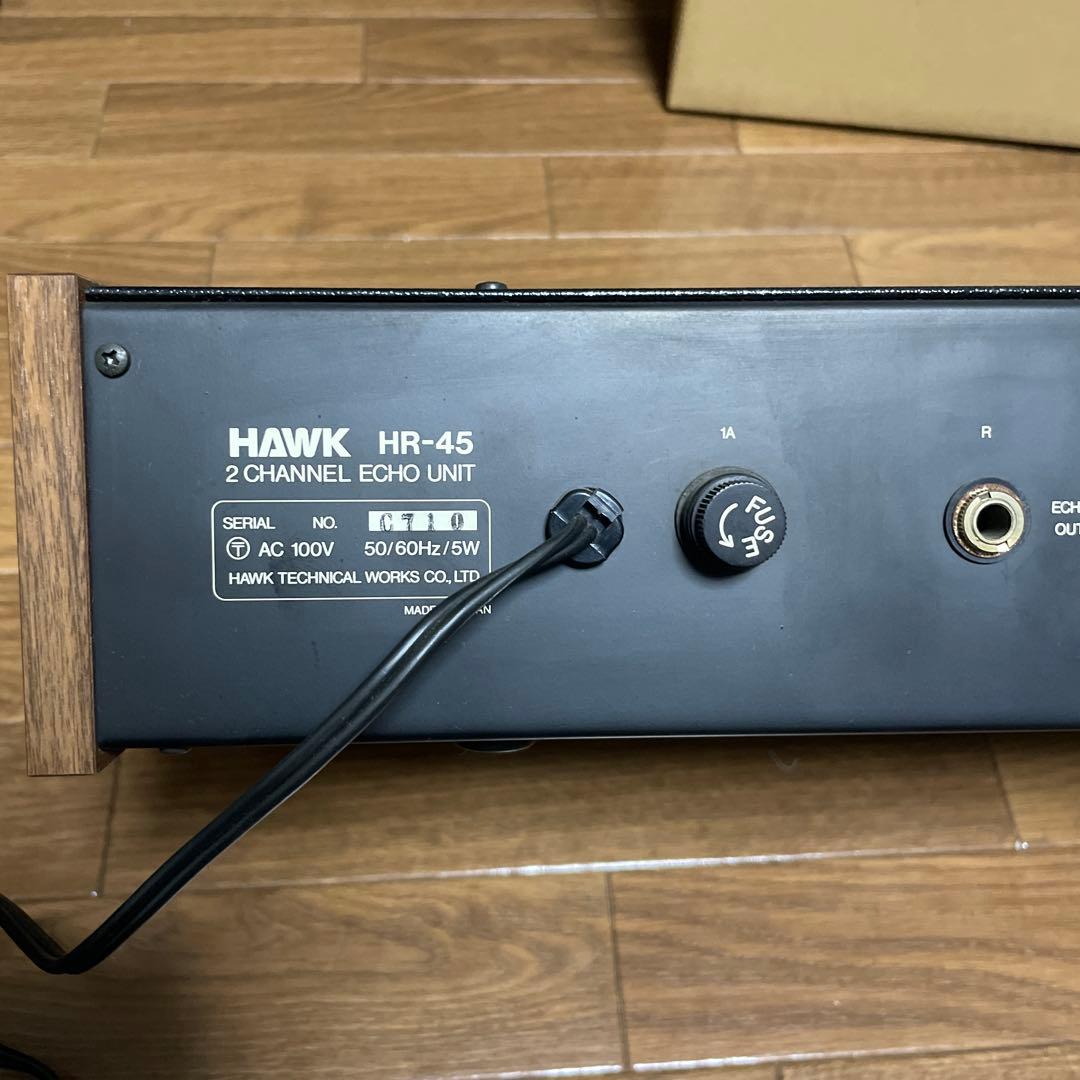 S*s様 超希少！HAWK HR-45 ホーク技研 スプリング リバーブ ステレ