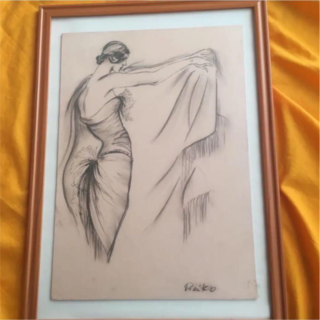 自作アンティーク画