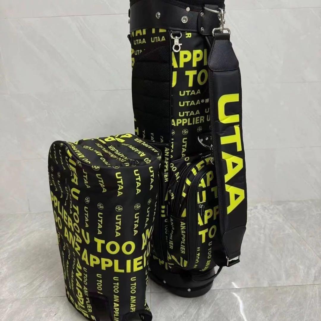 【新品未使用】UTAA ユタ スタンドキャディバッグ 9.0型