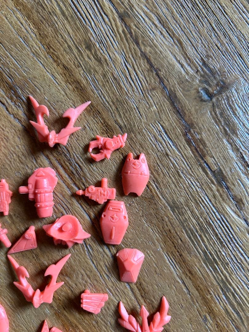 ガン消し　パーツ　オレンジ　レア　希少