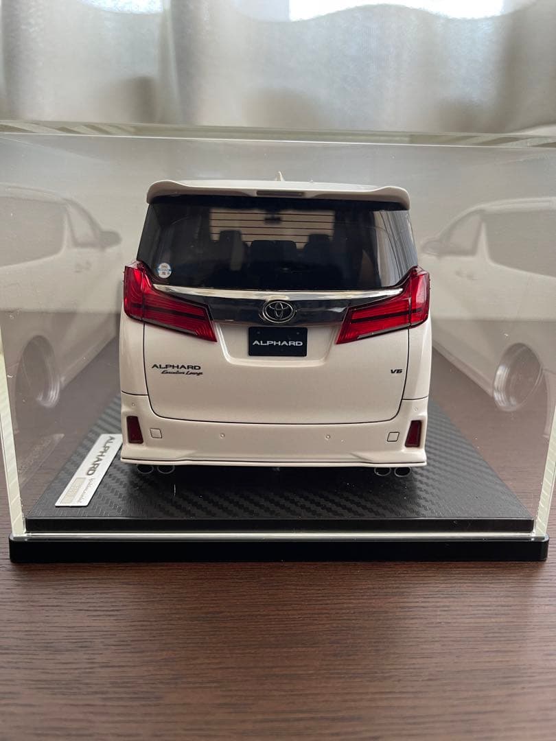 イグニッションモデル トヨタ アルファード H30W 1/18 カスタム
