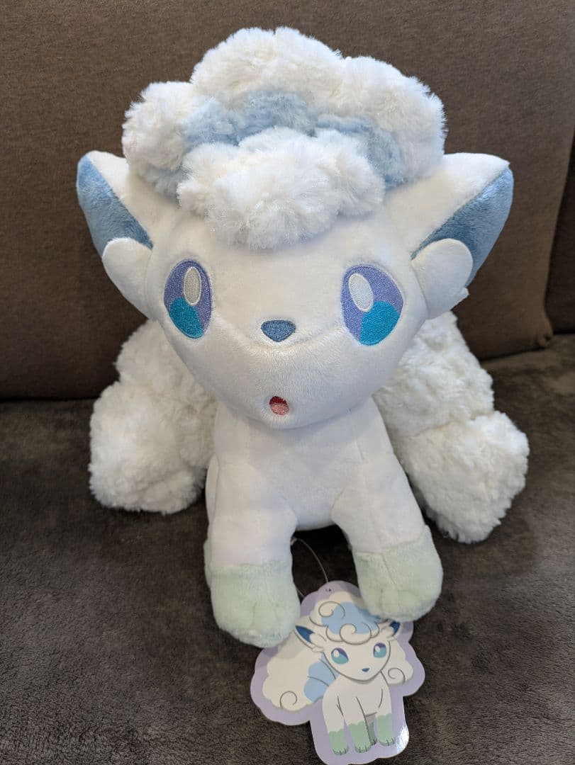 ポケモンセンター限定 ふわふわアローラロコン BIGサイズ ぬいぐるみ