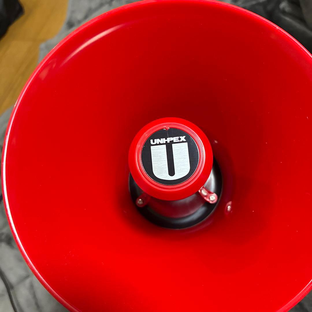 UNI-PEX コンパクトメガホン TR-210s サイレン付 動作確認済み
