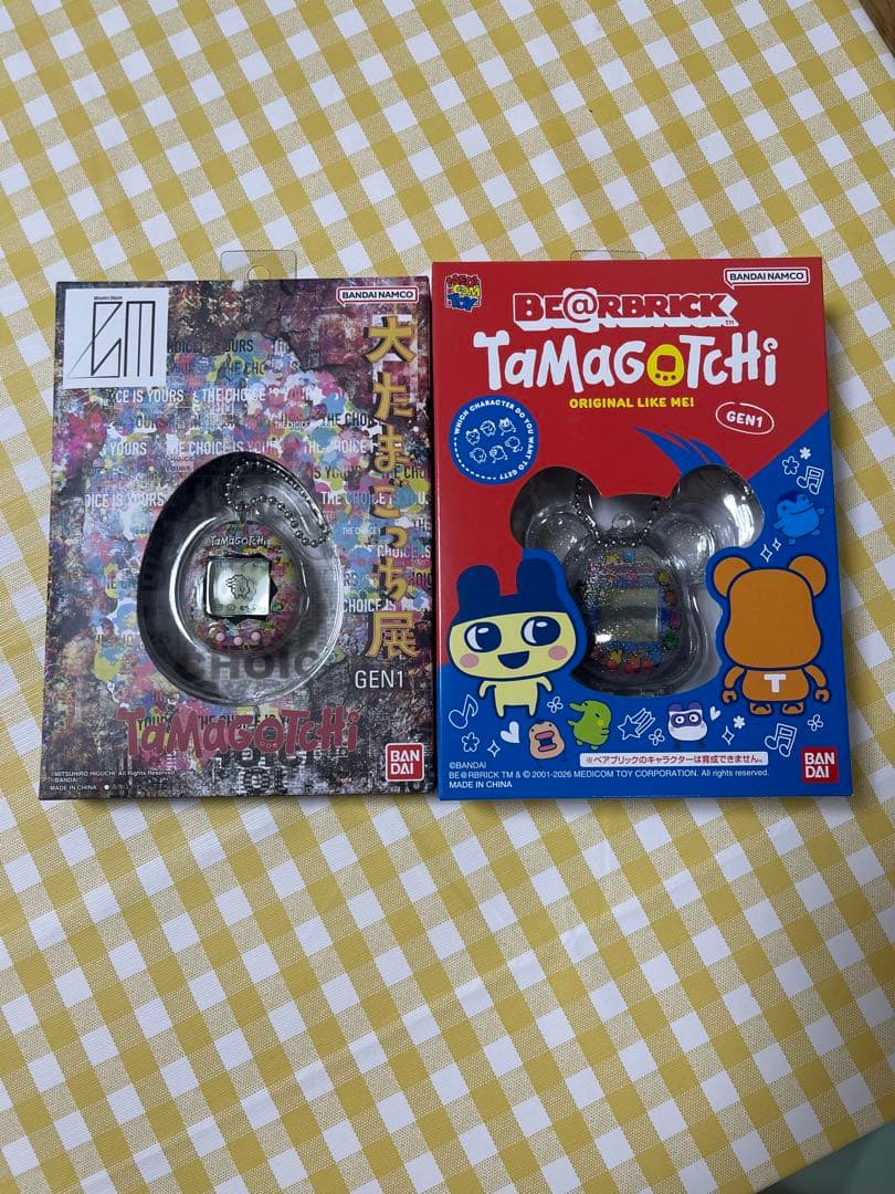 大たまごっち展 BE@RBRICK ベアブリック　限定　たまごっち　ペアセット
