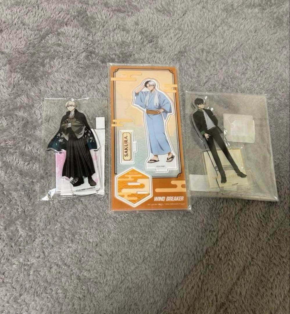 WIND BREAKER ウィンブレ グッズ 缶バッジ アクリルスタンド まとめ