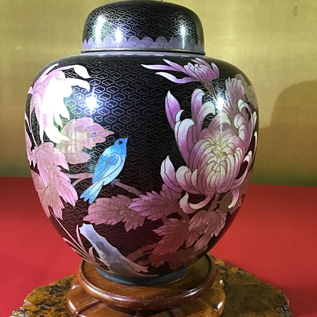 極細蜜象嵌　「茶壺」　　　　　　座