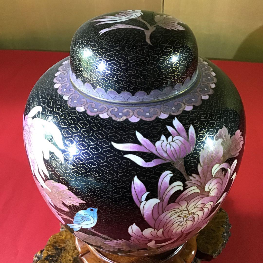 極細蜜象嵌　「茶壺」　　　　　　座