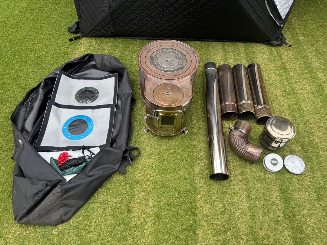 テントサウナセット一式　中古