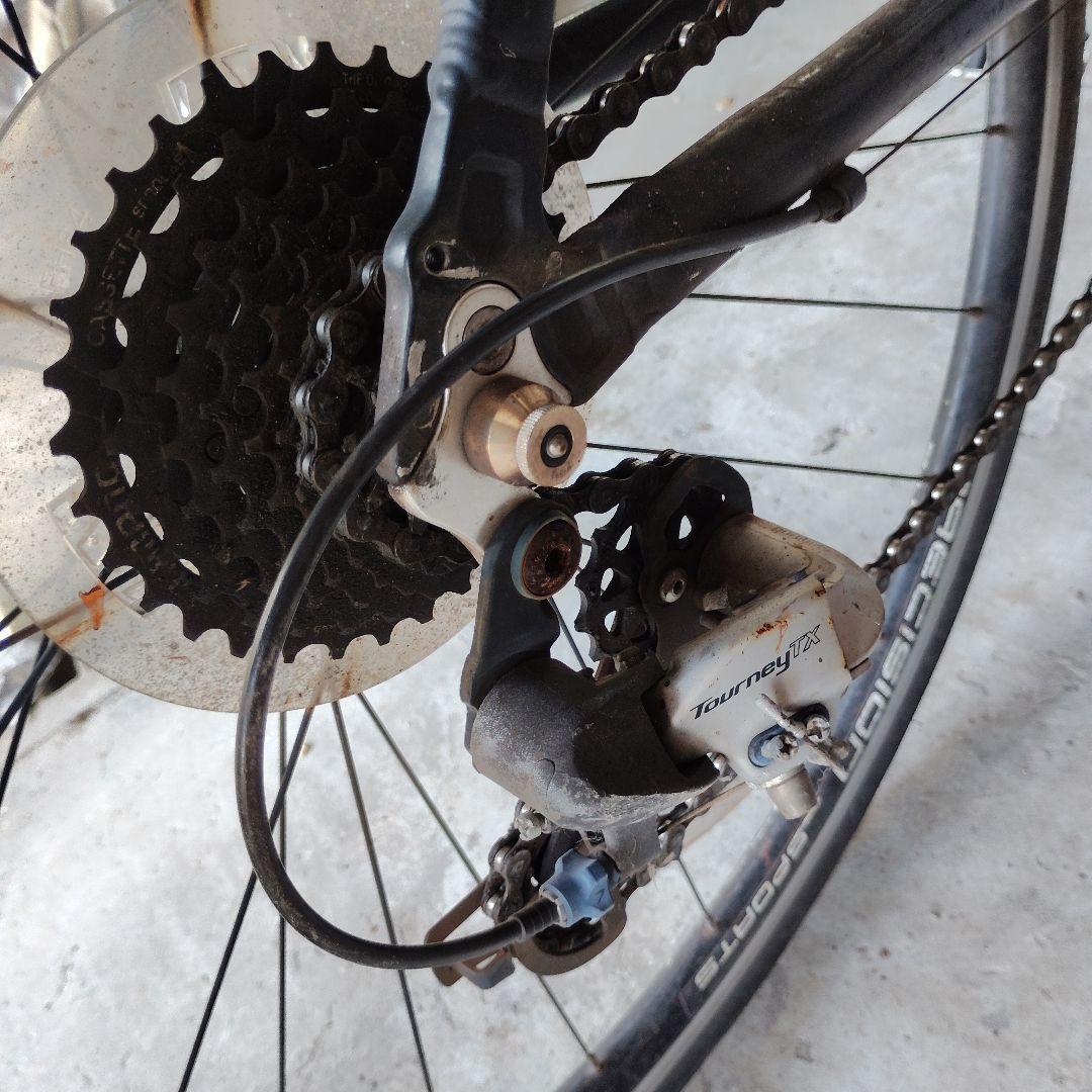 クロスバイク precision sports 部品取り