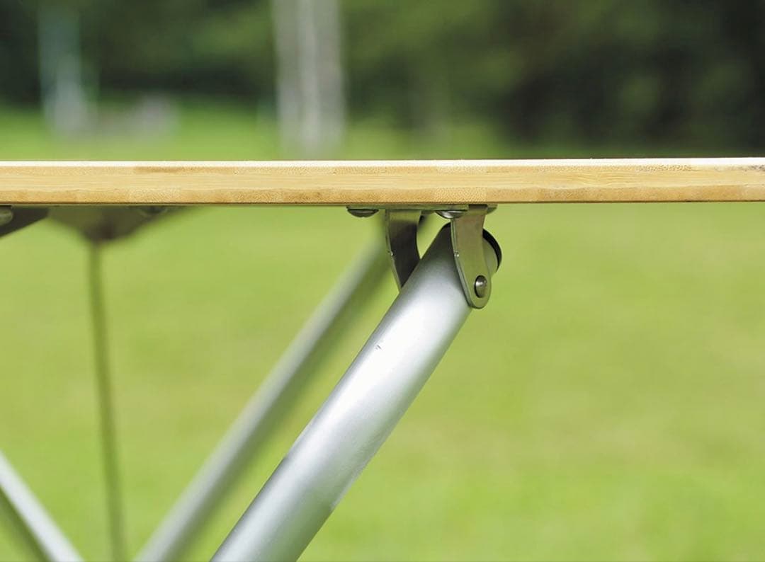  peak ワンアクションテーブルロング竹 LV-015TR 美品