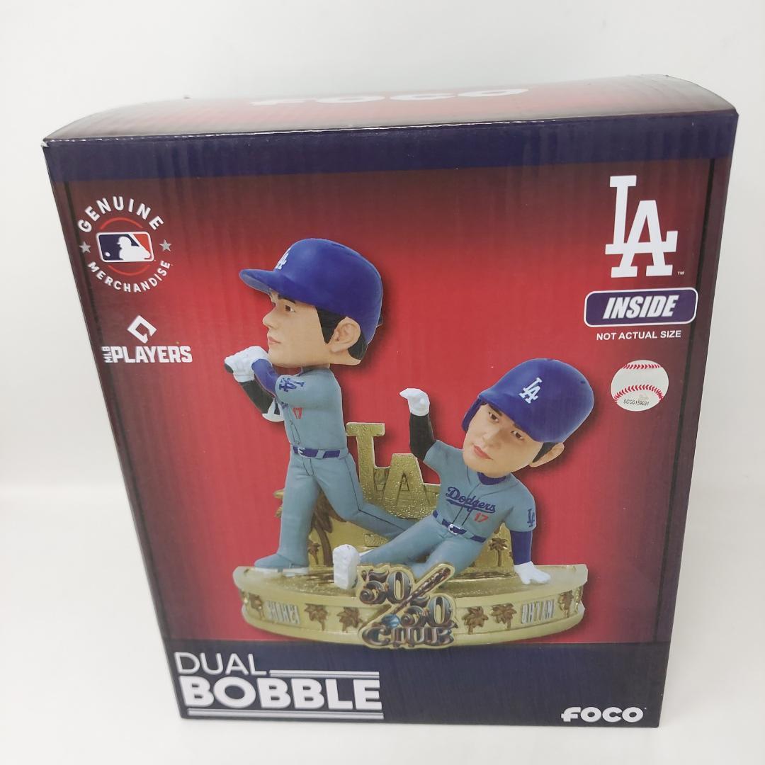じ*こ様 大谷翔平 50本塁打/50盗塁MLB記録BobbleHead 13cm