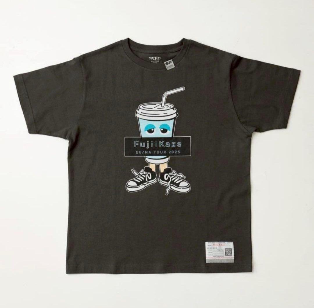藤井風 FujiiKaze EU NA TOUR 2025 ドリンクTシャツ