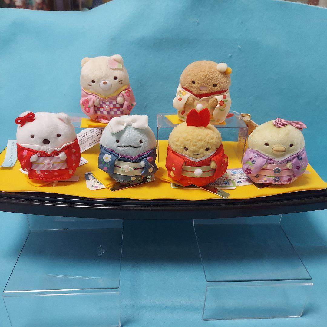 ★すみっコぐらし　てのりぬいぐるみ　和装すみっコ　全6種★