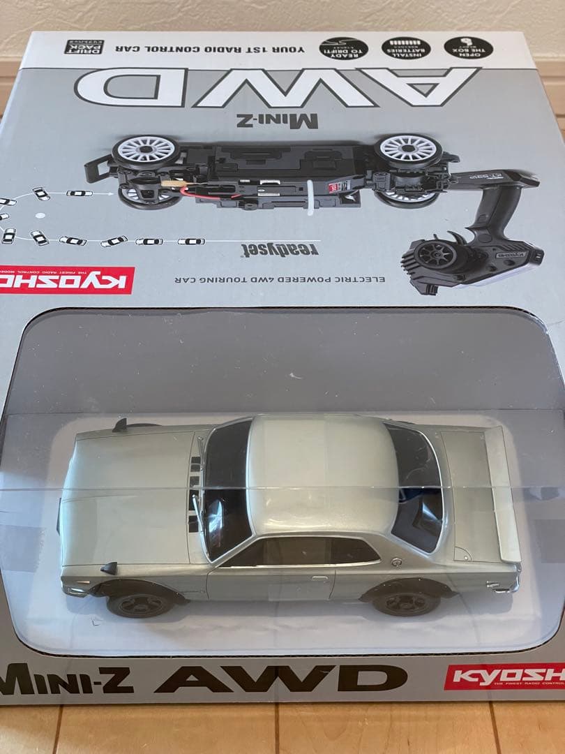 【新品未開封】MINI-Z GT-R シルバ