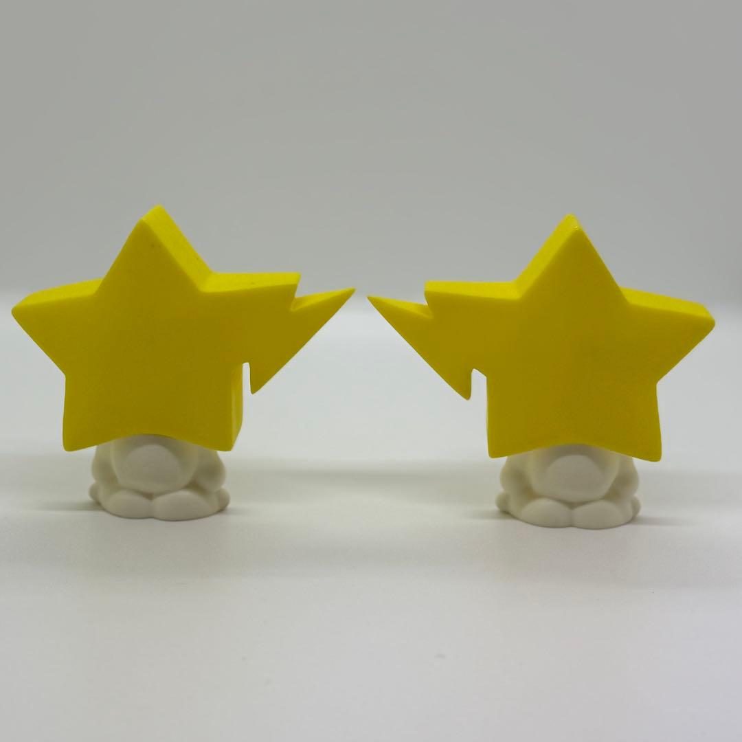 APE BAPE STA フィギュア 2体セット 黄色