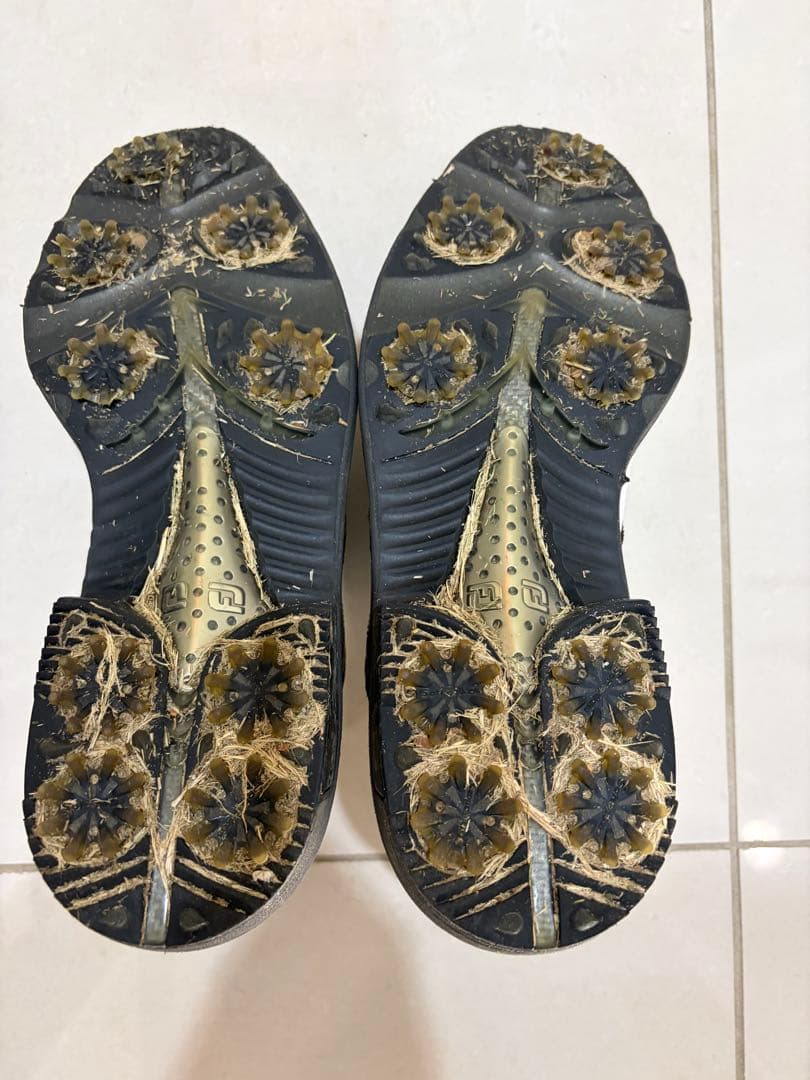 マイジョイズ　FJ ゴルフシューズ ブラウン/ホワイト