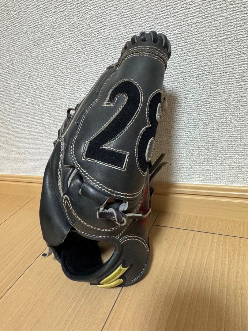 プロ支給品 使用グローブと服