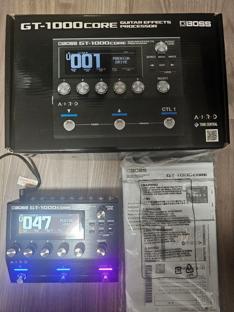 【Fさま専用】BOSS GT-1000CORE ギターエフェクター
