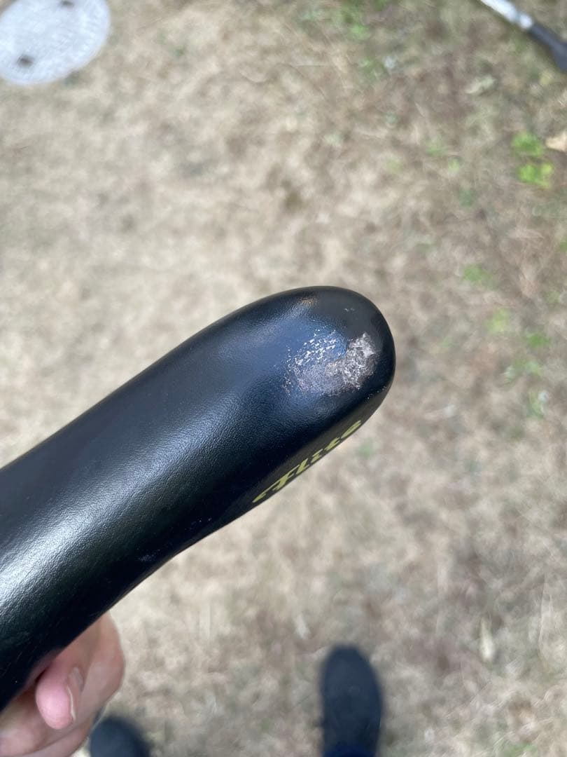 セライタリア FLITE transalp チタン サドル