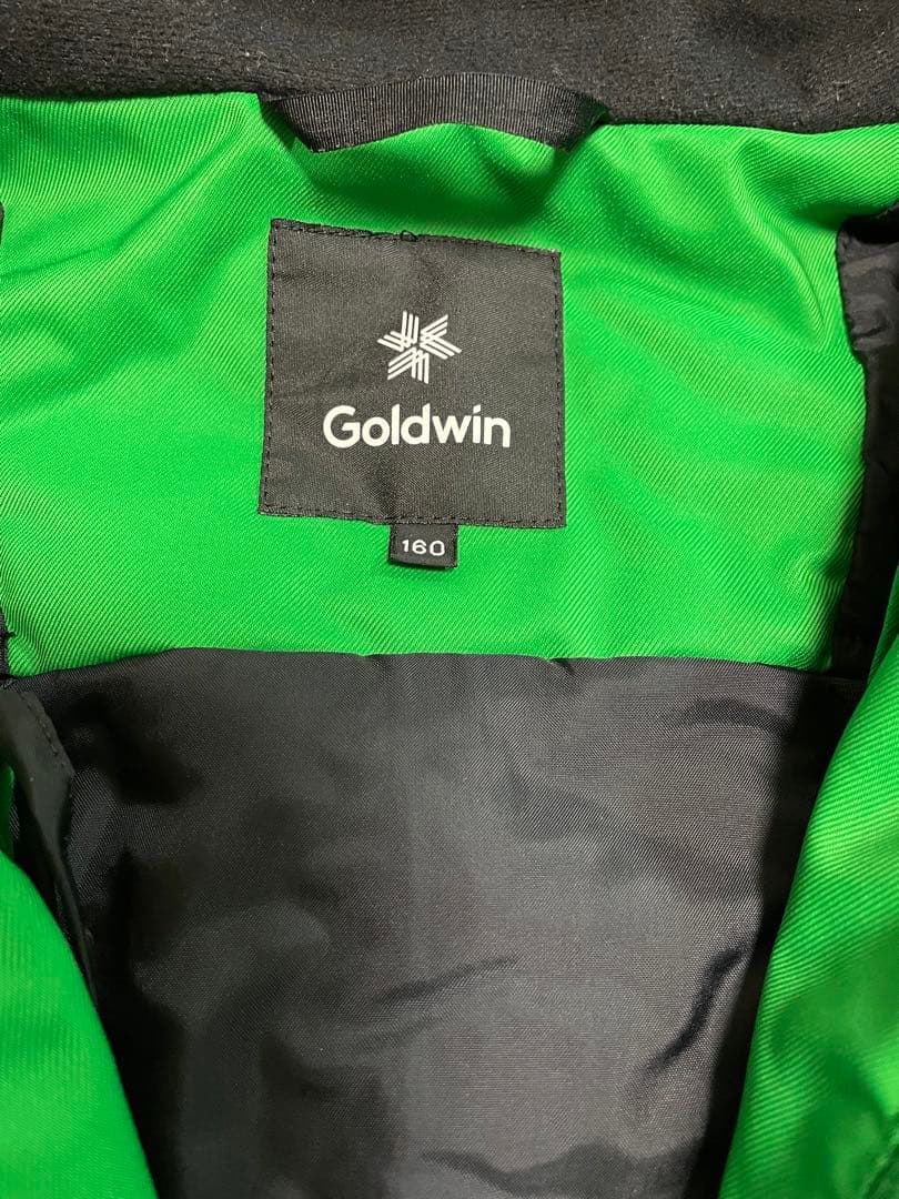 【超美品】お値下げ！早め用意！Goldwin160サイズスキーウェア