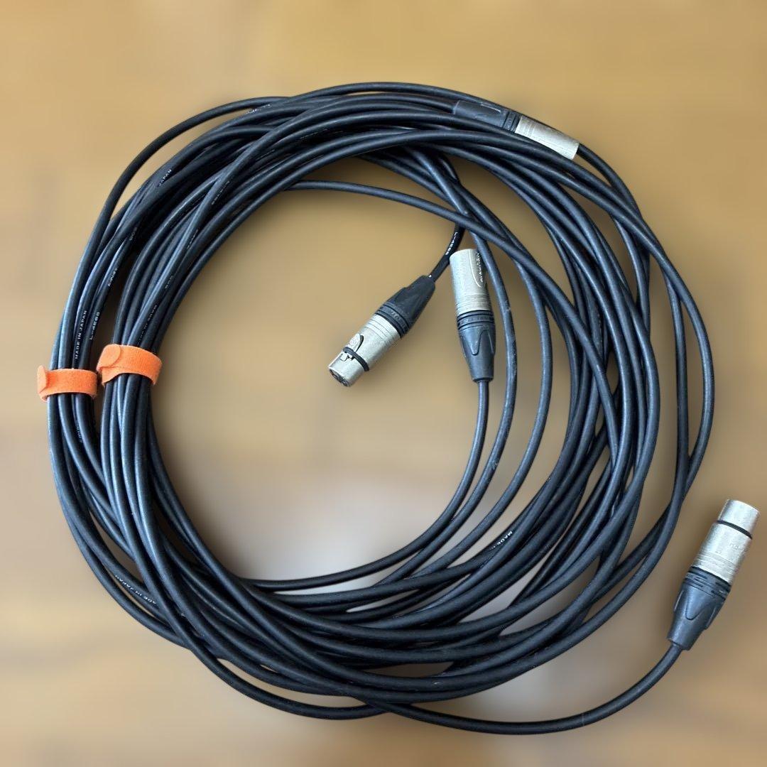 CANAREマイクケーブルセット×6本