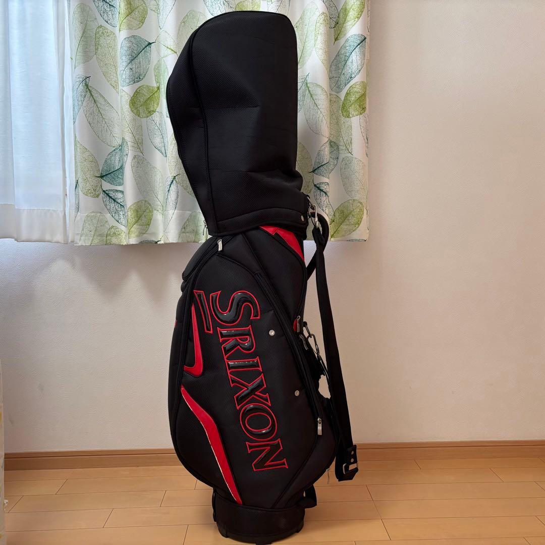 み*ん様 SRIXON キャディバッグ 黒 赤