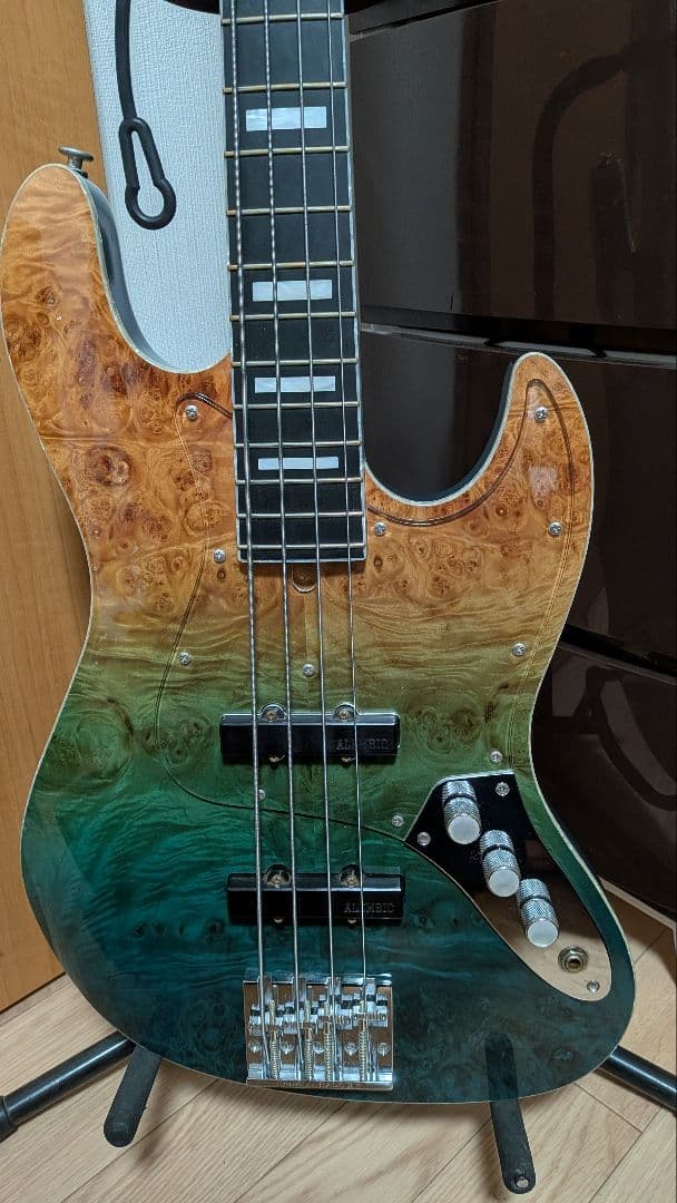 ベース Bacchus Craft WL4BM-ALD/BLU-GRD-MH