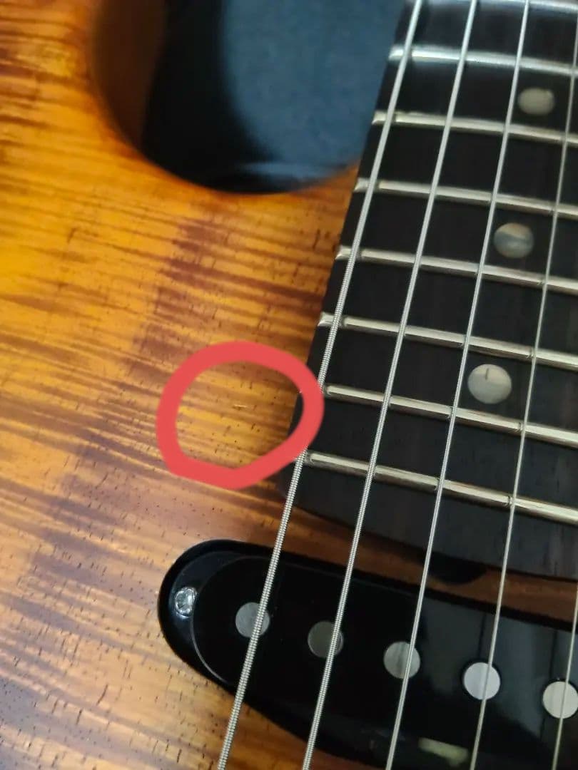 Warmoth+Musikraft 5A Figured Koa ストラトタイプ