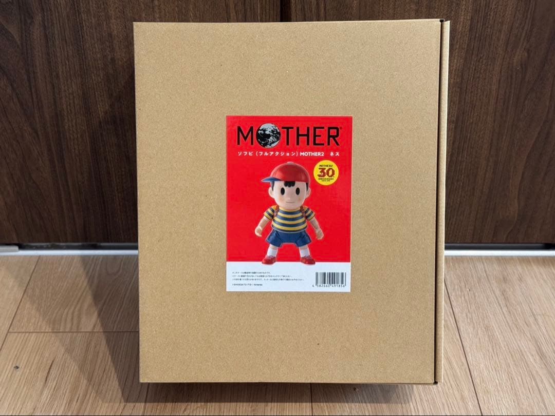 [新品・未開封] ほぼ日MOTHERプロジェクト MOTHER2 ネス ソフビ