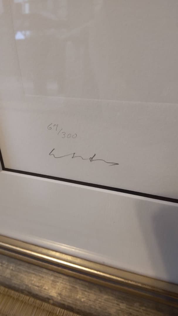 ジョン・レノン 作画 絵画『smaile number five Film』