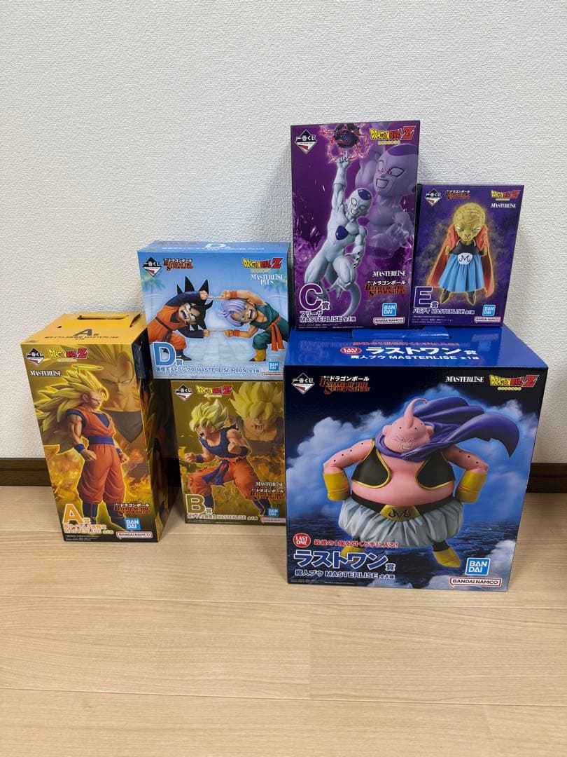 一番くじ　ドラゴンボール　 フィギュアコンプリート　6点セット