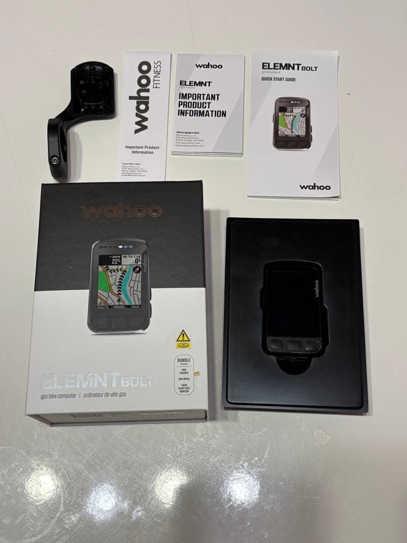 WAHOO ELEMNT BOLT V2 GPSサイクルコンピュータ