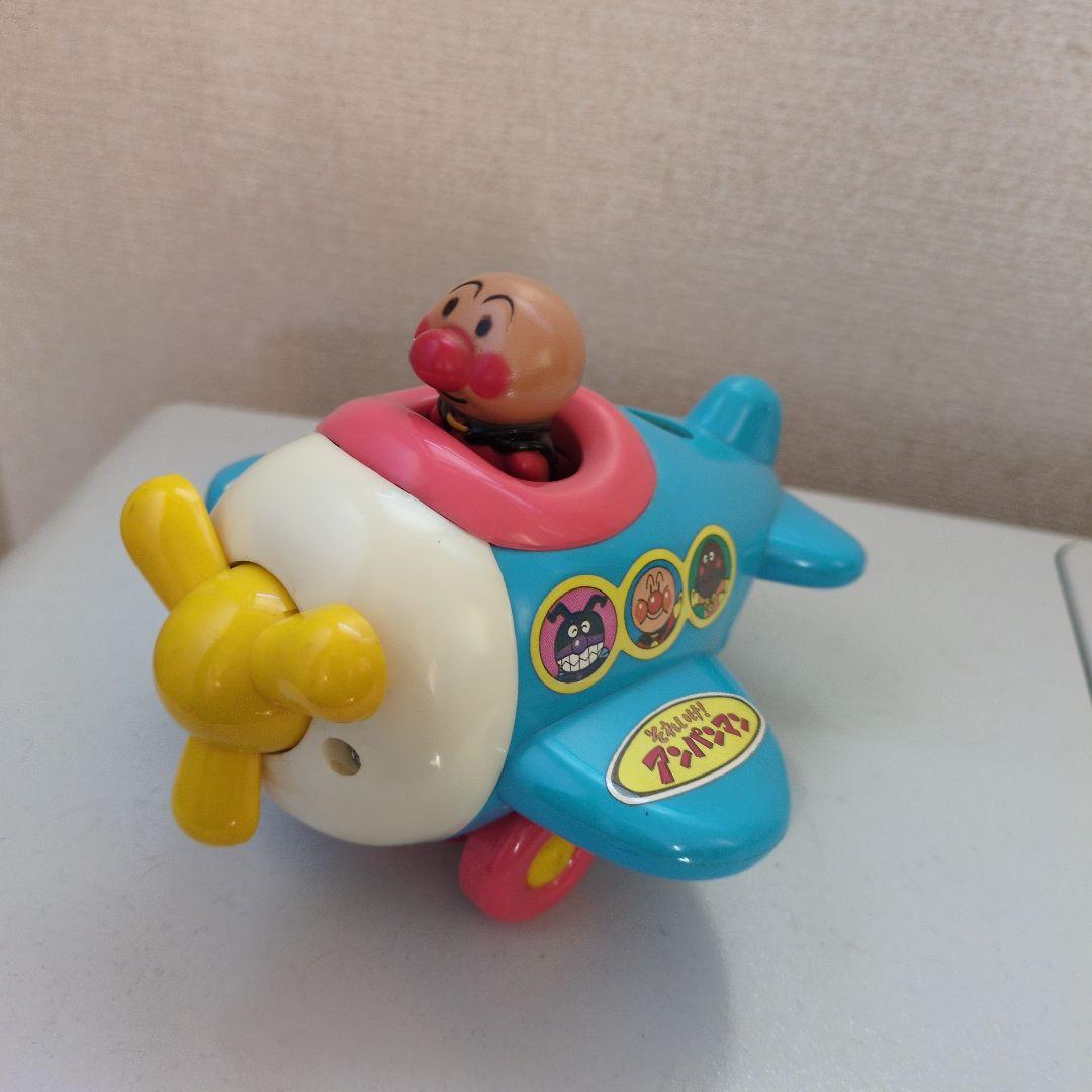 超激レア　アンパンマン　初期　スタンプ　飛行機