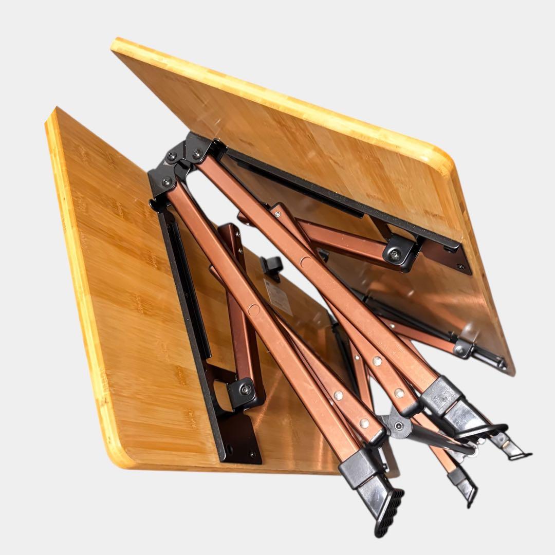 コールマン コンフォートマスター バンブーラウンジテーブル100 美品