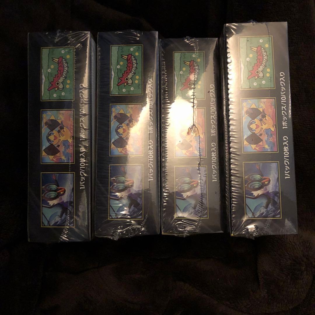 ポケモンカード　ハイクラスパック　MEGAドリームex シュリンク付き　4BOX