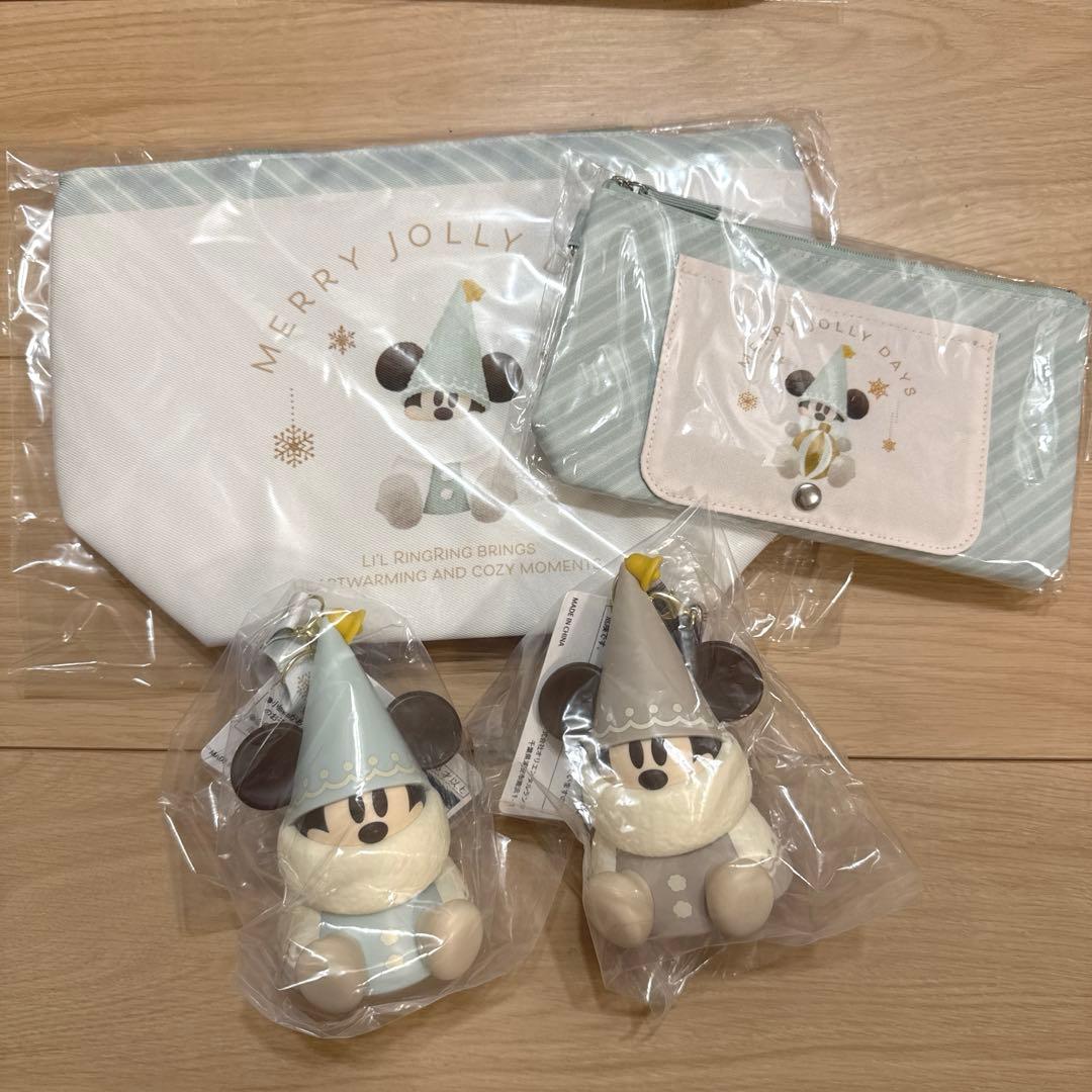 ディズニー　クリスマス　リルリンリン　スーベニア　セット