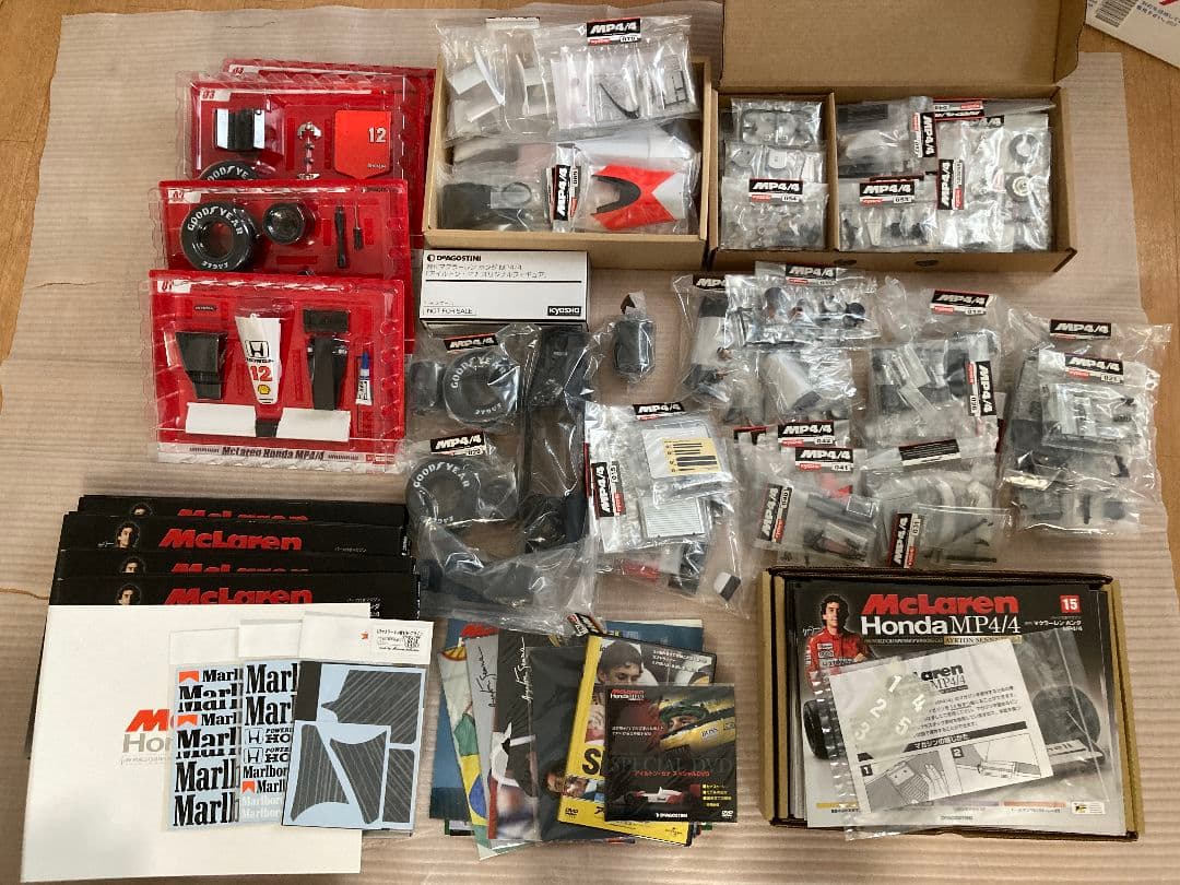 ㊷デアゴスティーニ　マクラーレンホンダMP4/4アイルトンセナ1988