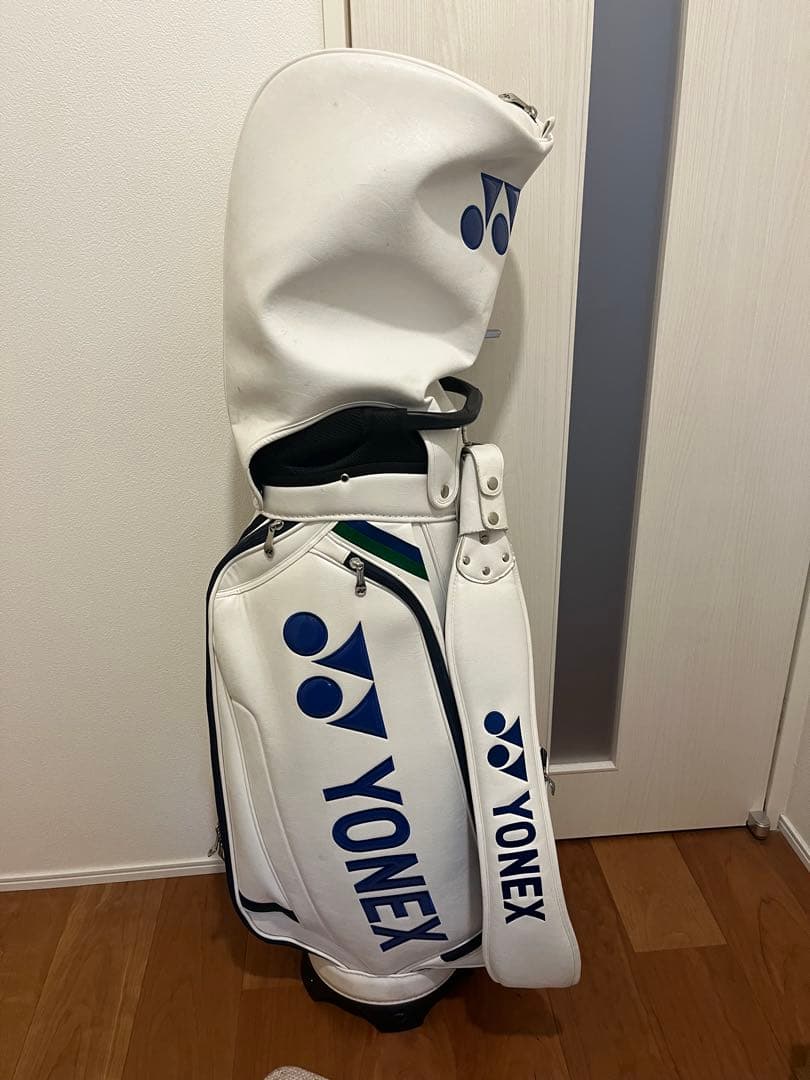 YONEX キャディバッグ ホワイト/ブルー