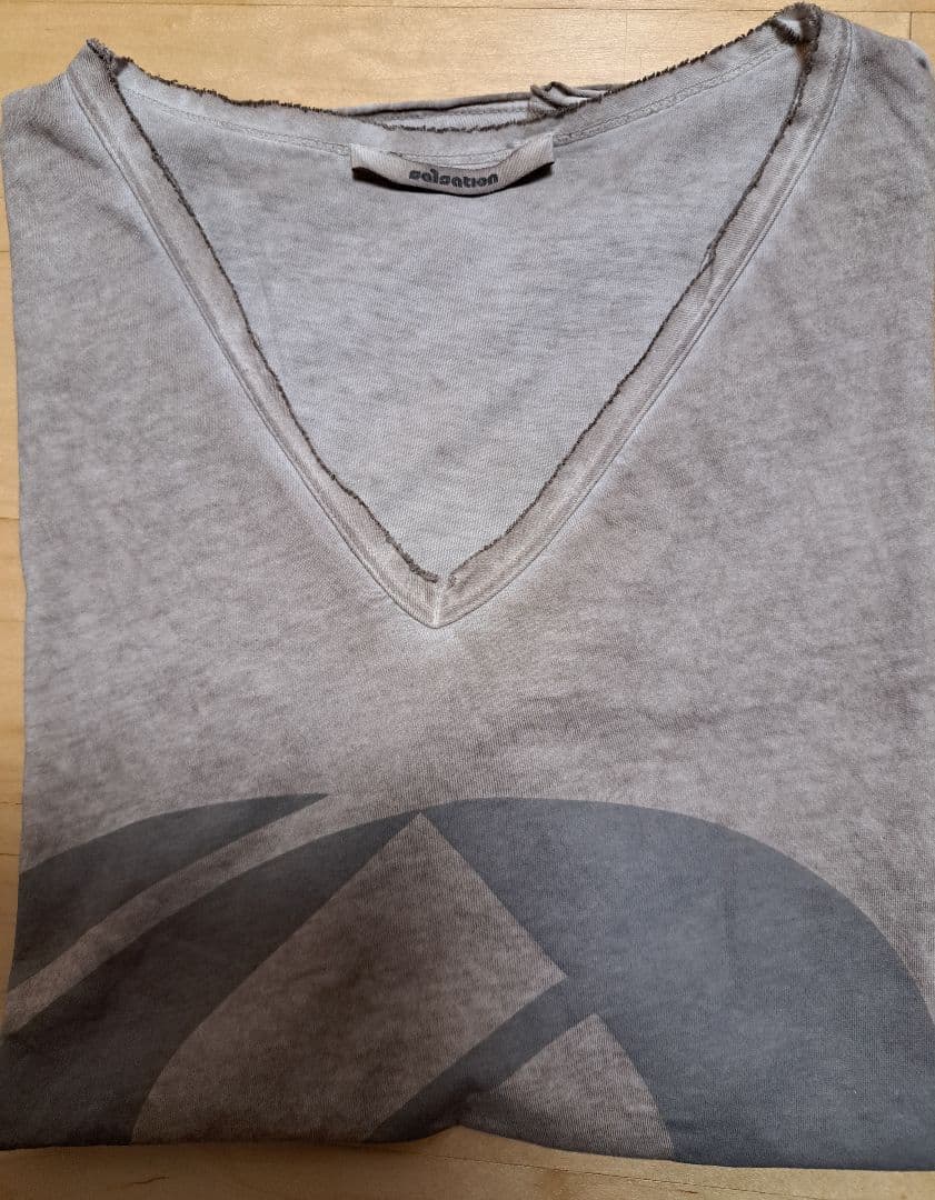 【美品】salsation サルセーション Tシャツ ブラウン Sサイズ