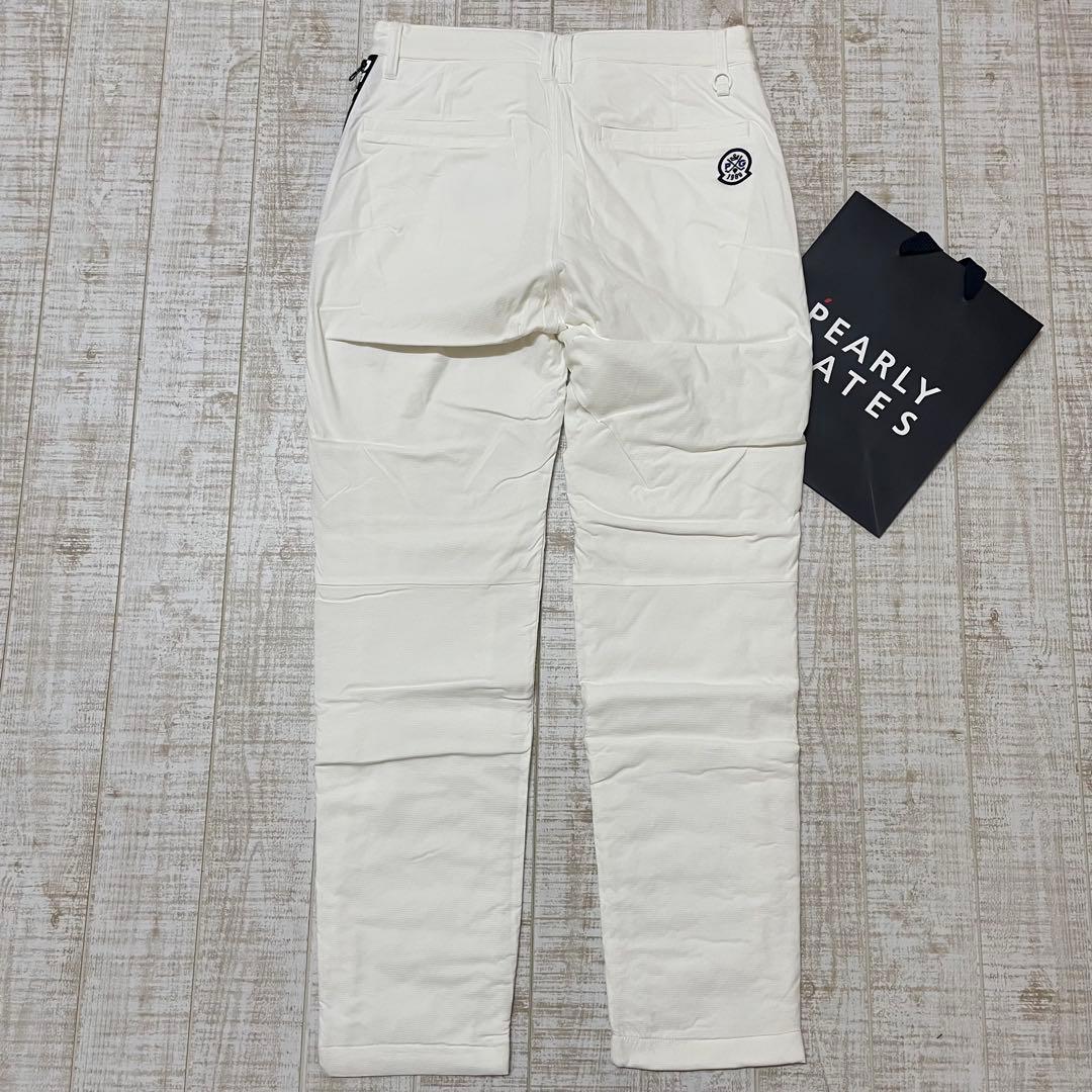 新品 パーリーゲイツ パンツ 中綿 プリマロフト ホワイト Mサイズ（4）
