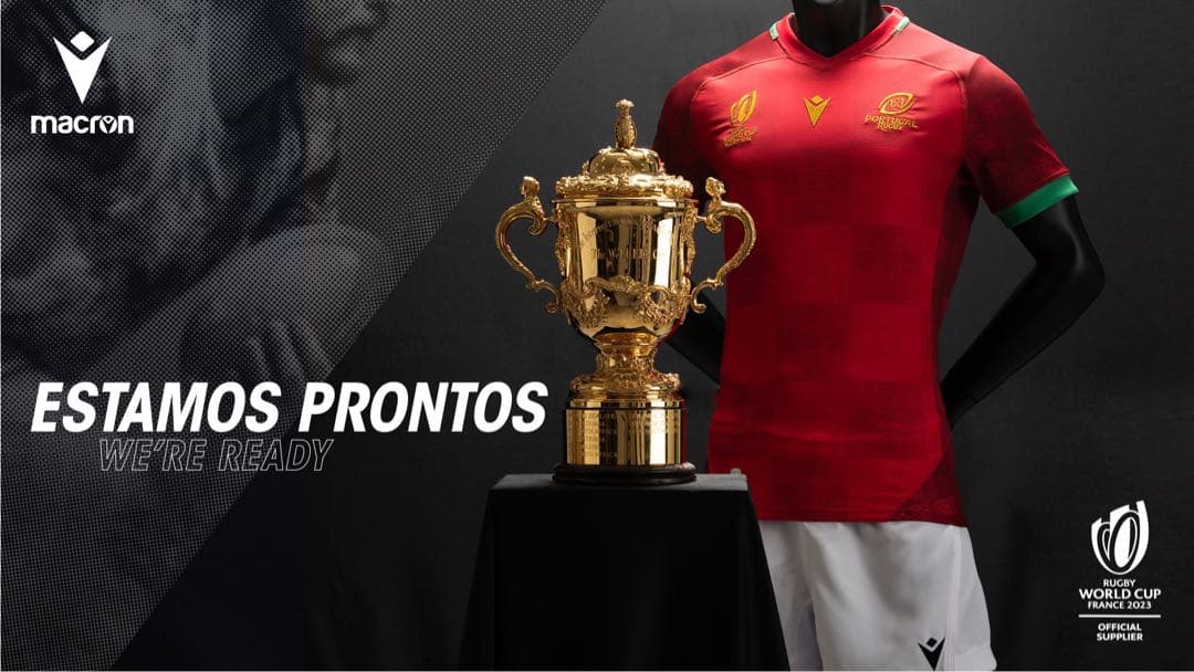 ラグビーワールドカップ2023 ポルトガル代表 公式ジャージ&ショーツ S