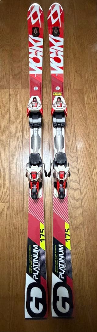 フォルクル　PLATINUM 115 スキー板 ビンディング付き