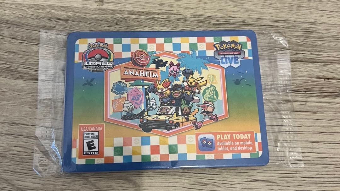 【未開封】WCS2025 プロモカード パラダイスリゾート アナハイム限定