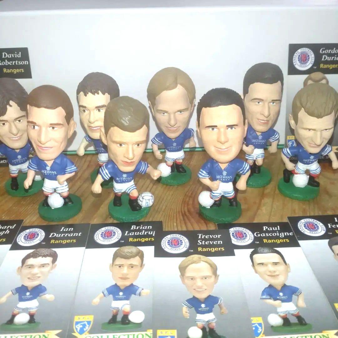 【激レア9体セット】グラスゴウ・レンジャース コリンシアン サッカーフィギュア