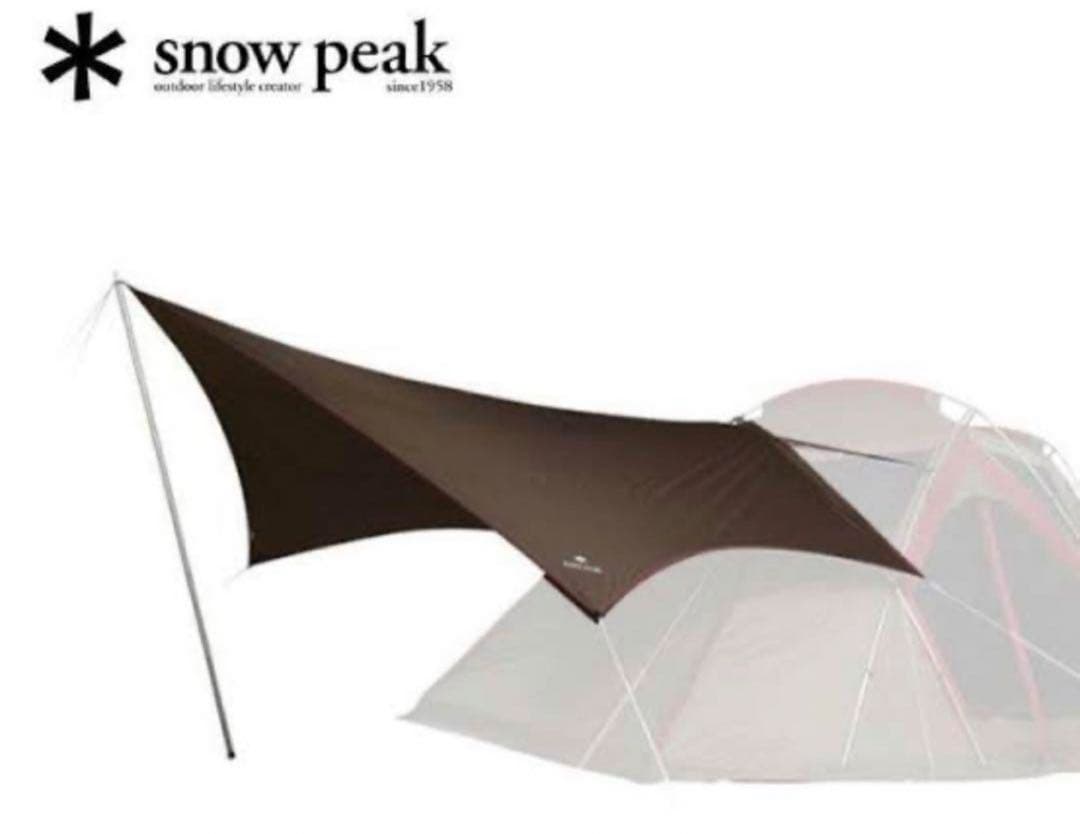  peak スノーピーク コネクトタープヘキサグレー　雪峰祭2017限定
